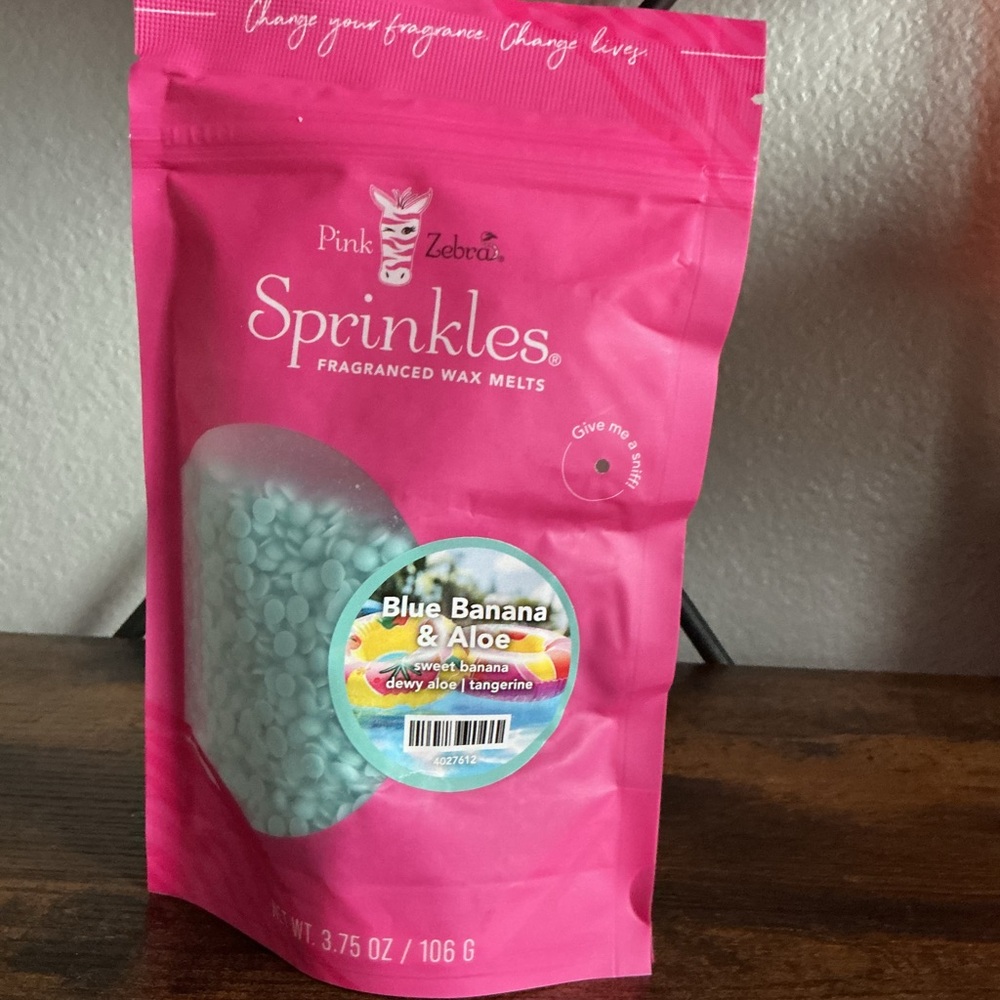 Pink Zebra Blue Banana & Aloe Wax Melts